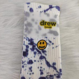 Drew House Royal Blue Splatter Sock